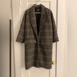 Zara Peacoat